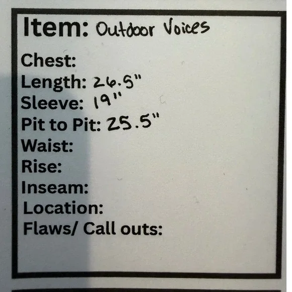 Outdoor Voices Womens Cream Grey Cotton French Terry Crewneck Sweatshirt Medium - Picture 6 of 6